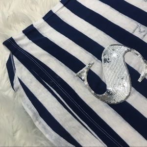 Victoria's Secret | Tops | Victorias Secret Blue White Vs Love Me